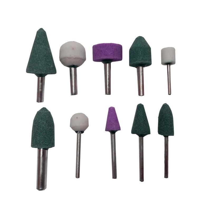 سنگ فرز انگشتی مدل as100 مجموعه 10 عددی